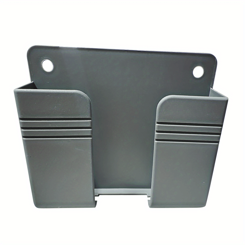 Yopishqoq orqa qismi bilan mustahkam devorga o'rnatiladigan telefon ushlagichi. Suv o'tkazmaydigan ABS material, kabel uchun joy va sirpanmaydigan pad. Uy, ofis va oshxona saqlash uchun ideal.