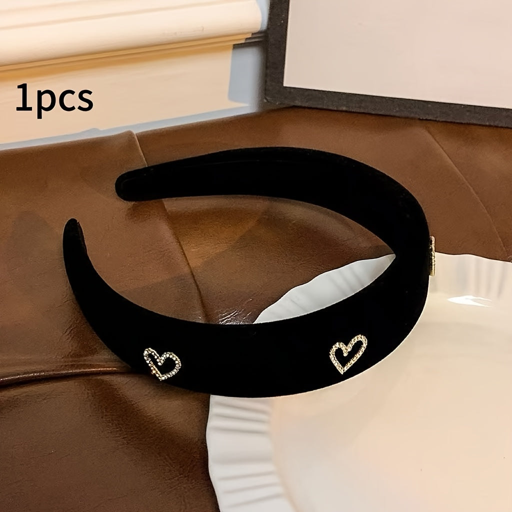 Yangi yuqori sifatli velur bosh bantlari, asalari dizayni, retro mato uslubi, ko'p funksiyali moda aksessuarlari; 1-2 dona.