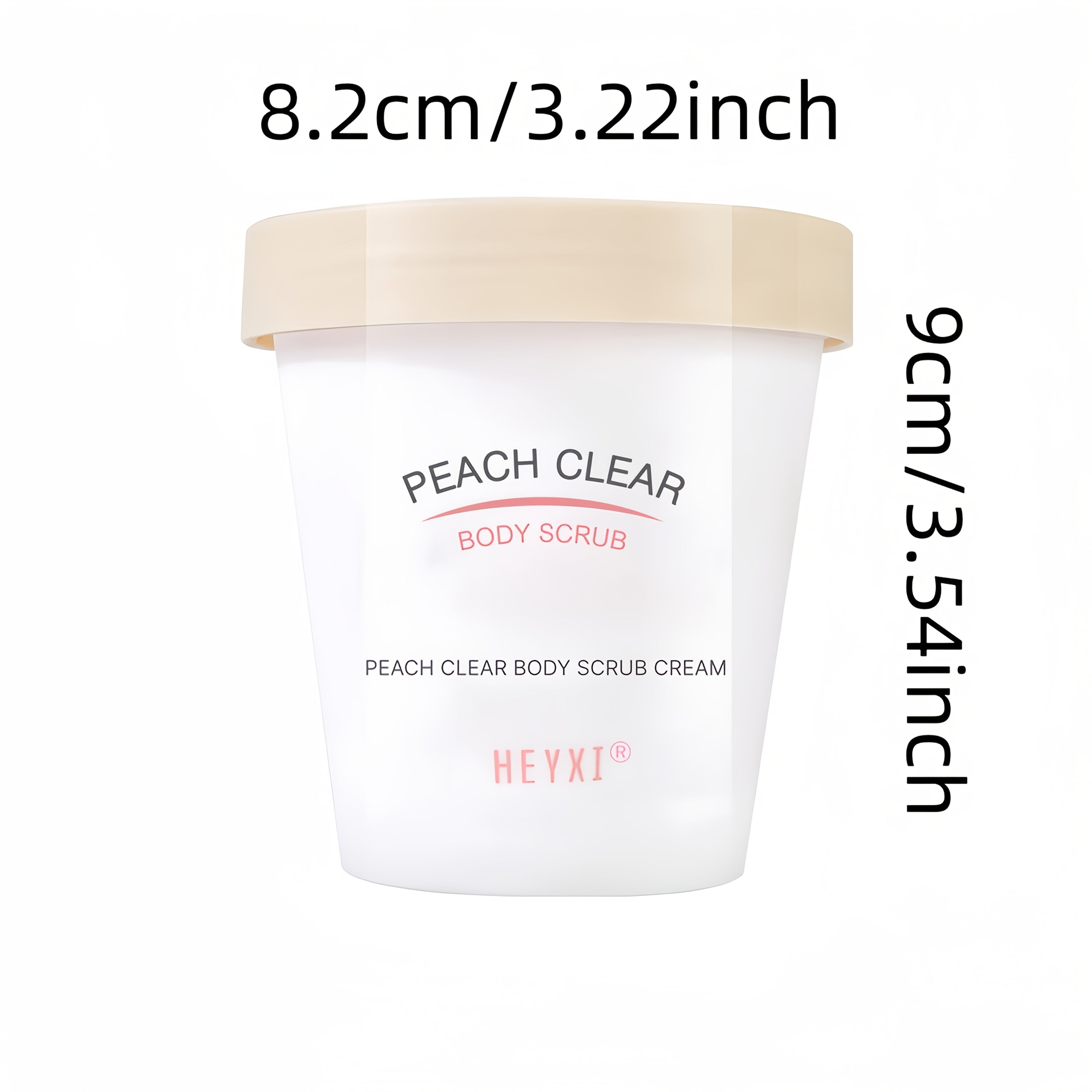Exfoliante corporal de durazno 200g Pasta exfoliante para todo tipo de piel