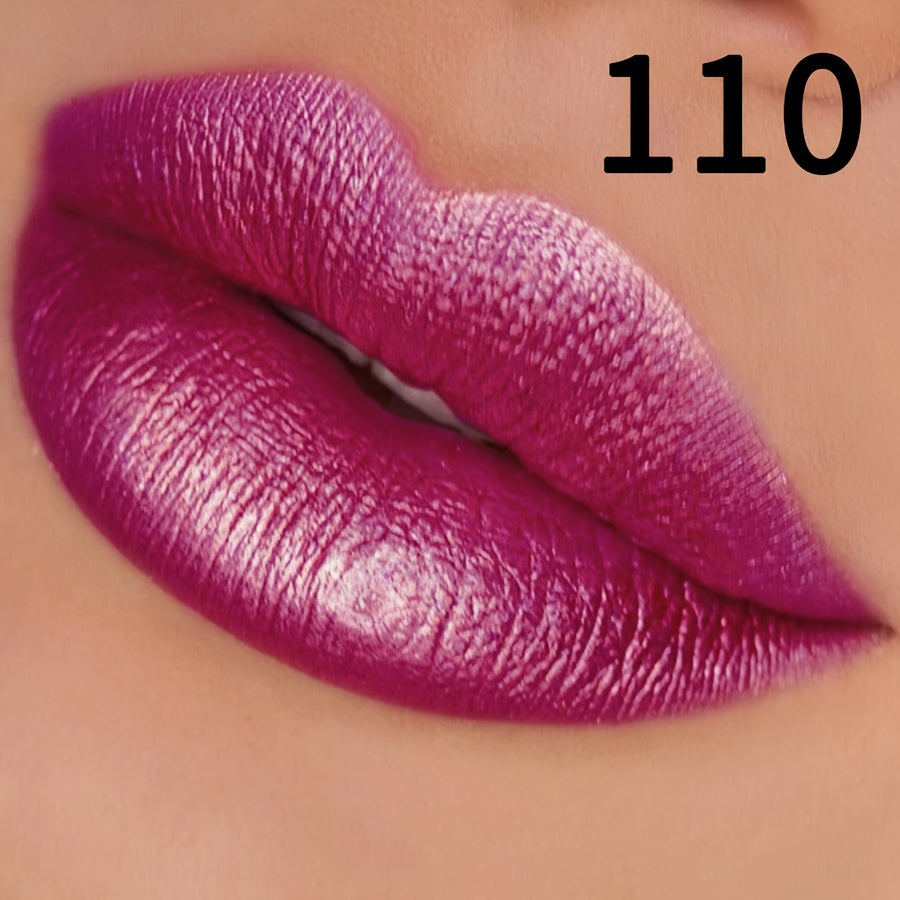 Women's Pearlescent Lipstick High Color Moisturizing Lip Gloss
