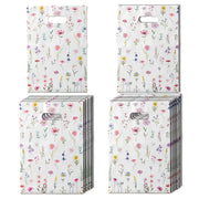 Многоцветный пластиковый подарочный пакет с цветами 16см x 24,89см, сумка для упаковки подарков