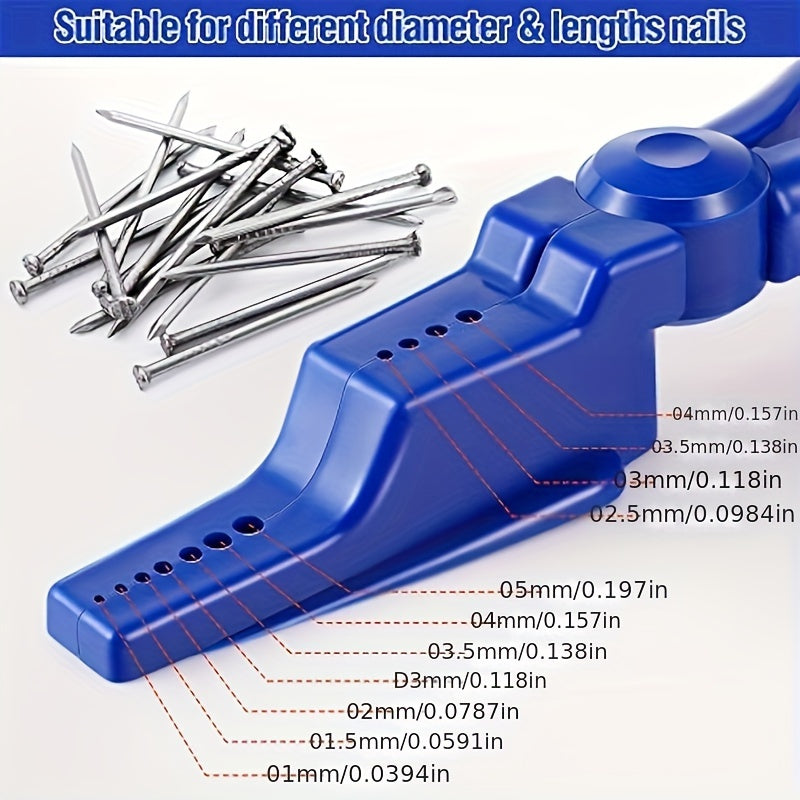 Qalqon Nail Assist Cement Steel Nail Safety Cover Nail Clamp Hammer Preventer