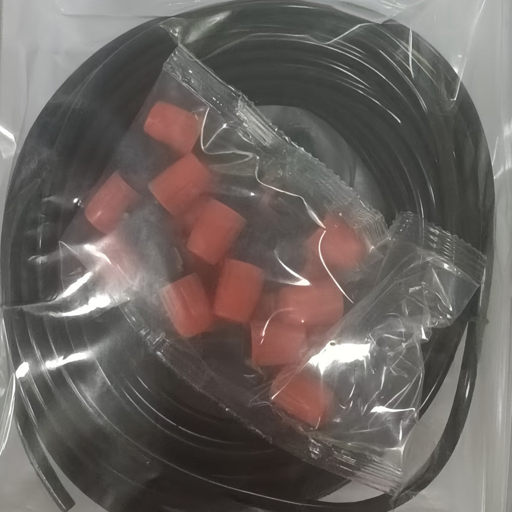 20m portativ mikro tomchi sug‘orish tizimi, tashqi bog‘ uchun sozlanadigan oqim valfi bilan