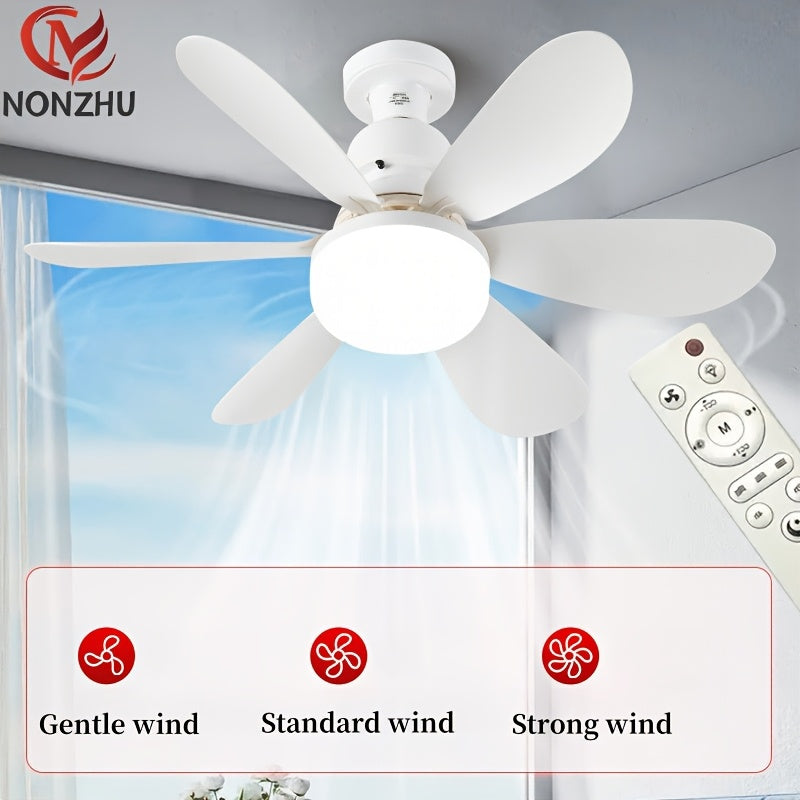 Ceiling Fan Light with Adjustable Lighting and Remote Control Easy Installation