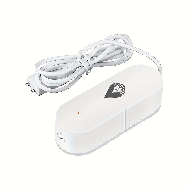 YFK Tuya Suqotini Aniqlovchi devorga o'rnatiladigan WiFi aqlli sensor bo'lib, Alexa bilan mos keladi va batareyasiz ishlaydi, maksimal kuchlanishi 36V. U uyda suv toshqini himoyasini ta'minlaydi va boshqarilishi mumkin.