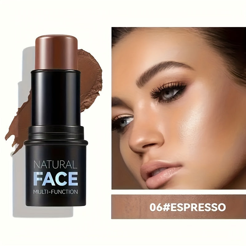 Women Contour Stick with Natural Blush Highlighter Concealer Makeup Kit