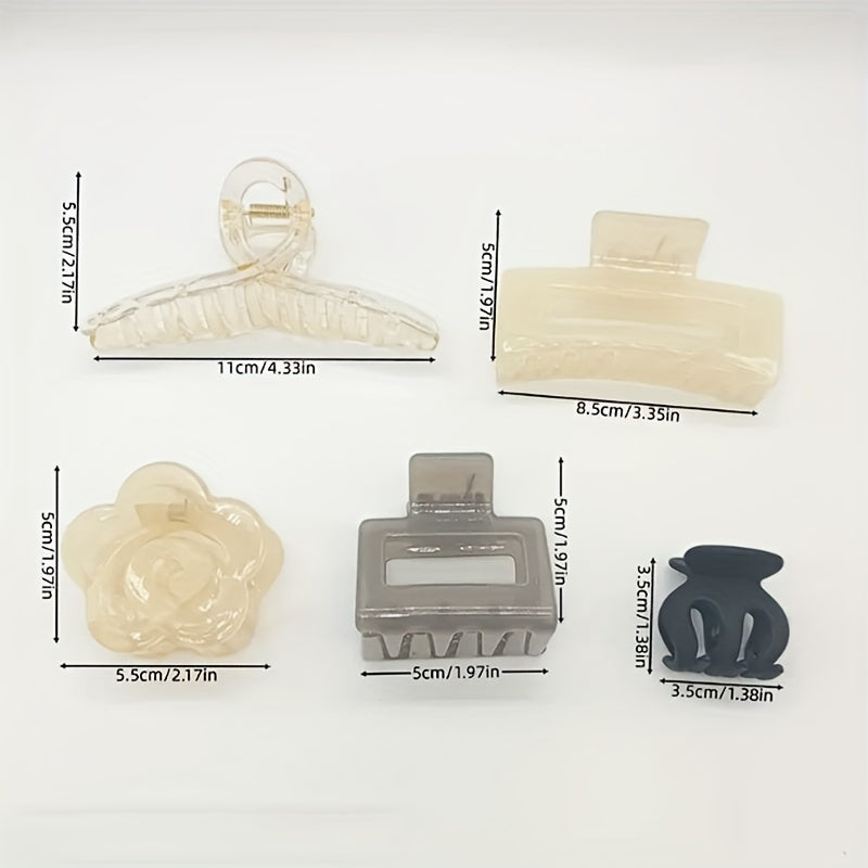 Women’s Plush Hair Clips Autumn Winter Color Small Hair Accessories Gift