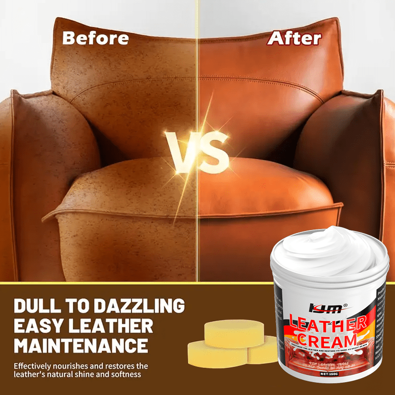 Pulimento para el cuidado del cuero para zapatos, bolsos, tapicería y limpieza de chaquetas