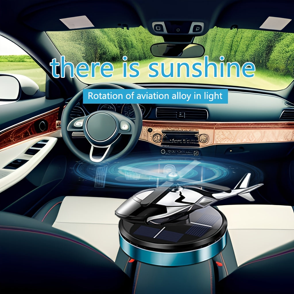 Solar Car Diffuser Air Freshener with 2 Fragrances for Vehicle and Home