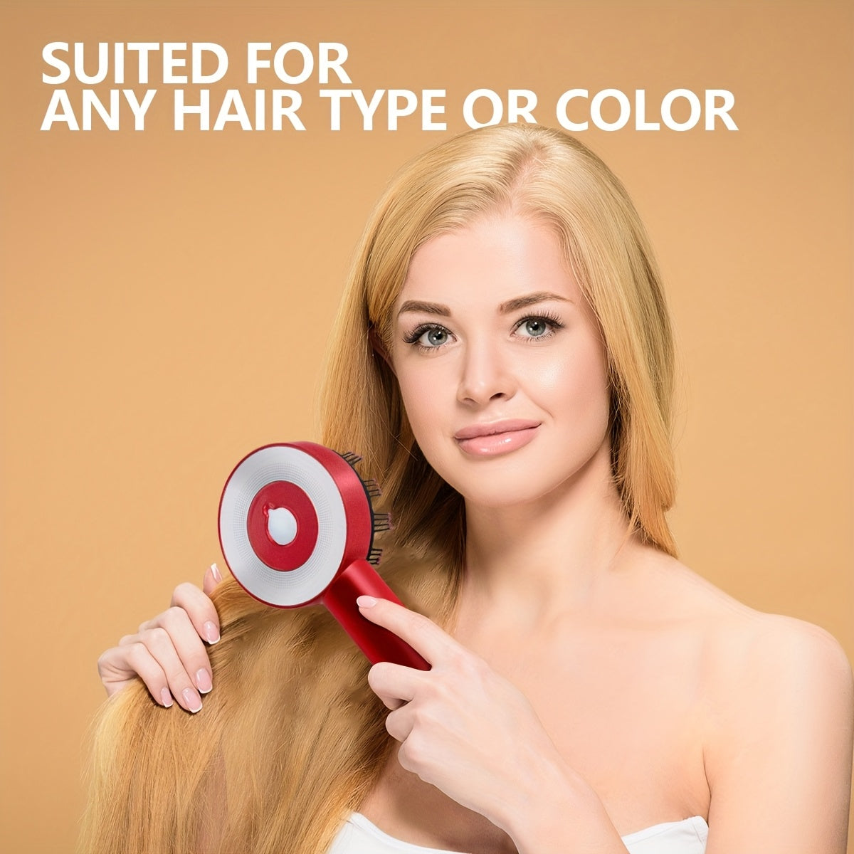 1 dona Elektrik Bosh Massajchi - USB orqali zaryadlanadigan va portativ Bosh Vibratsiya Tarag'i, Dam olish va Soch Parvarishi uchun, Yaxshilangan Shovqin Darajalari va Foydalanish Osonligi bilan