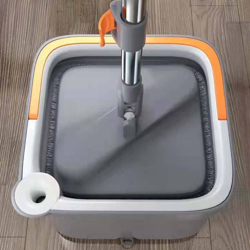 Conjunto de mopa plana con tecnología de separación de suciedad para limpieza en húmedo y en seco