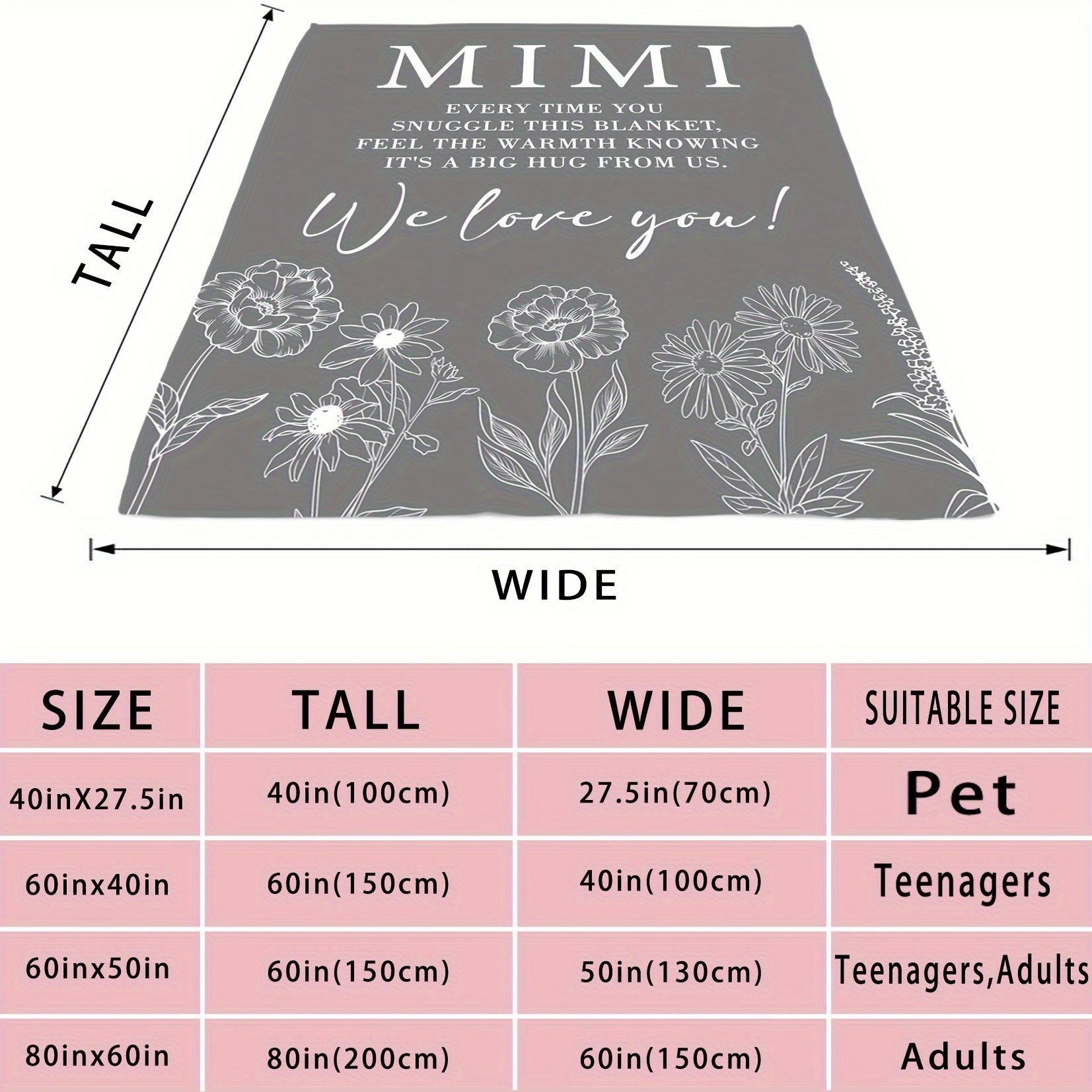 Cozy Flannel Blanket for Kids and Teens Soft Warm Snuggling Gift for Birthdays and Holidays