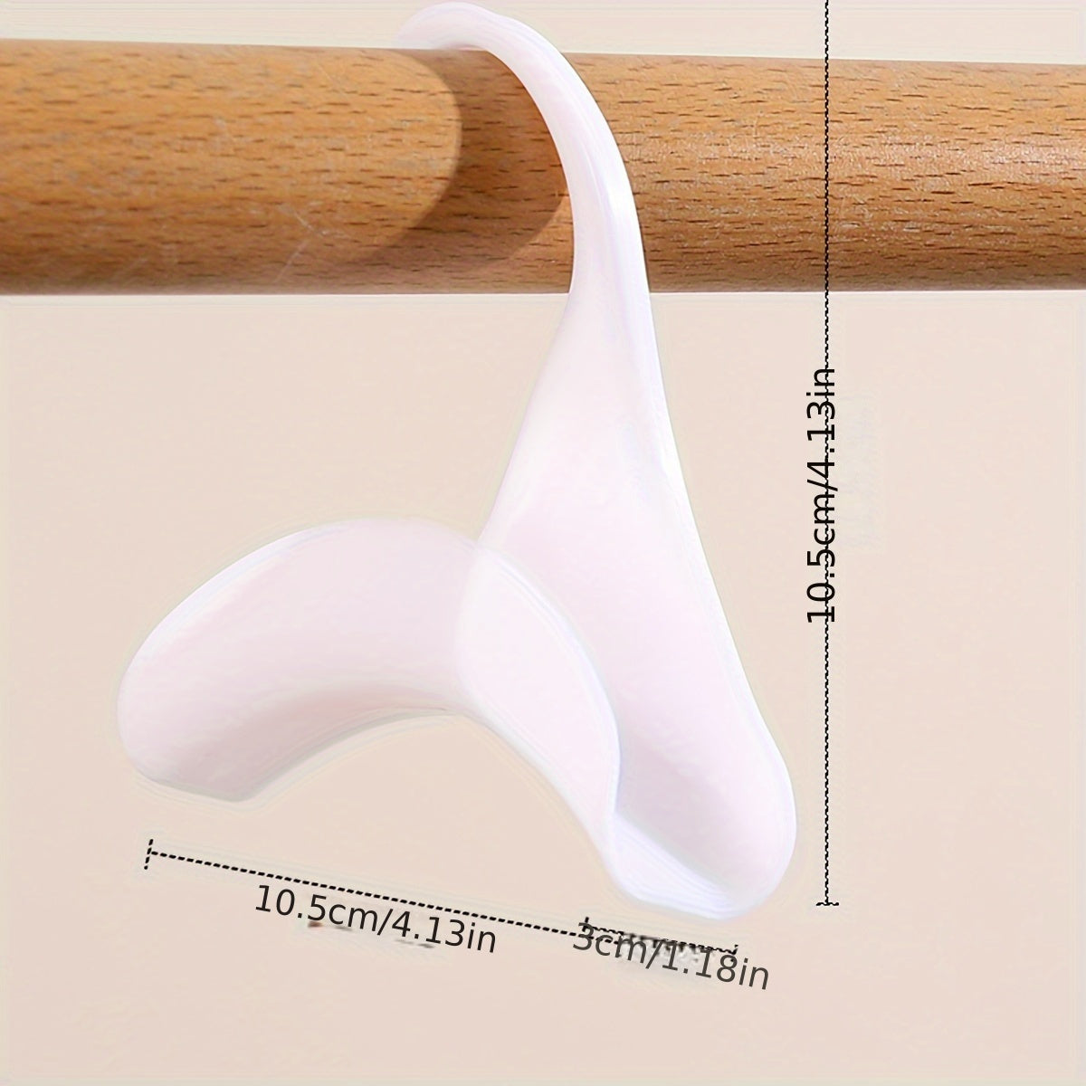 Pack of 10 Sturdy Purse Hooks Handbag Hangers Closet Organizers for Totes Backpacks