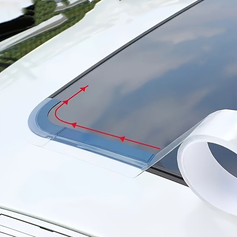 Banda de sellado de techo solar transparente nano universal para coches