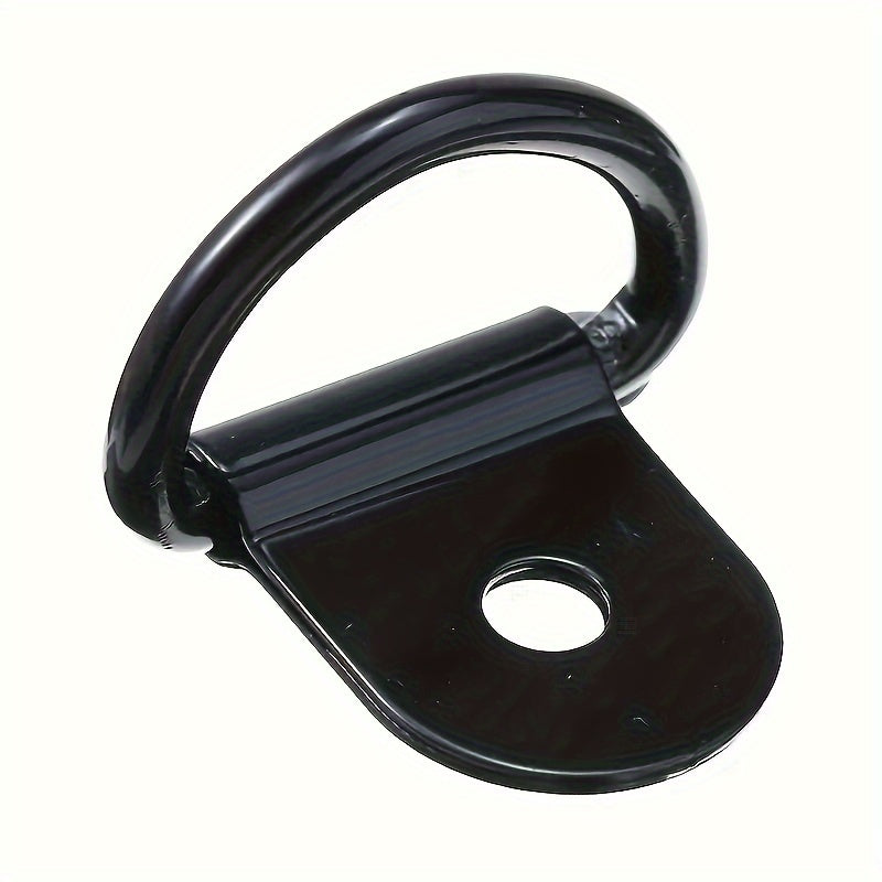 4/10 Pcs Stainless Steel D Shape Pull Hook Tie Down Anchors Cargo Rings for Trailers