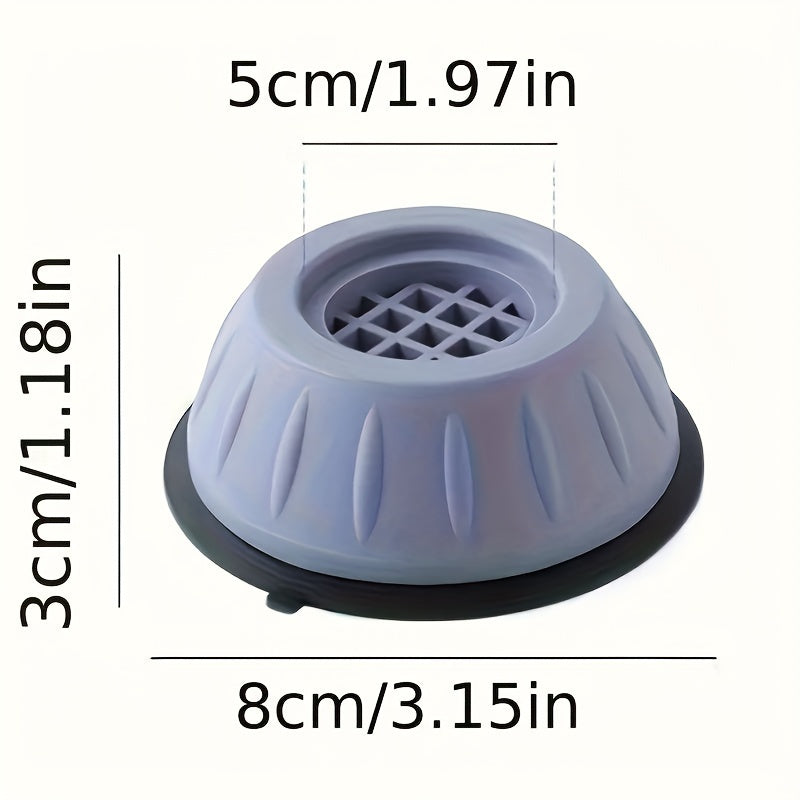 4-Pack Anti-Vibration Washer Dryer Pads Noise Reduction Moisture Protection