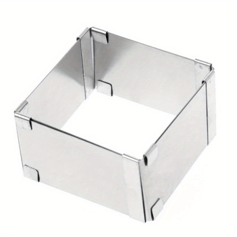 Square Cake Mold Ring 14.99cm-27.94cm, Mousse, Cookie Cutters, Baking Tools