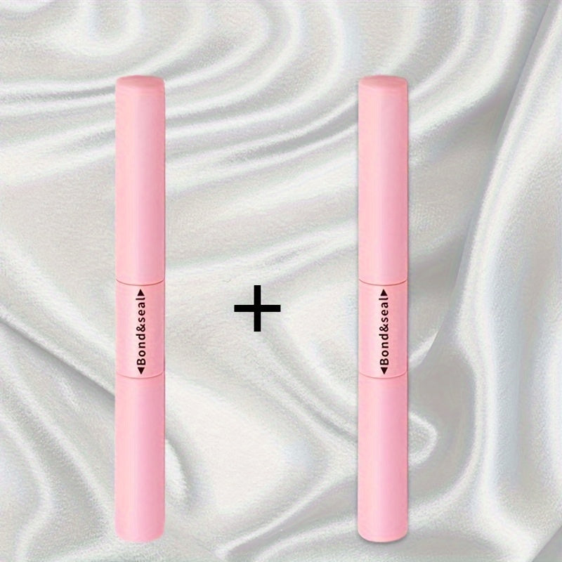 Pegamento para pestañas negras de larga duración para extensiones, resistente al agua y fácil de quitar