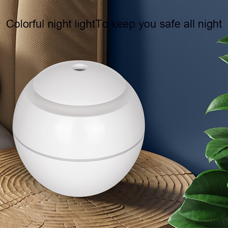 USB-Powered Cold Mist Humidifier and Essential Oil Diffuser for Bedroom Office Travel