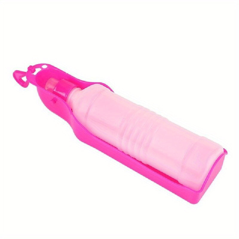Dog Water Bottle 250ml 500ml Foldable Plastic Portable Outdoor Water Dispenser