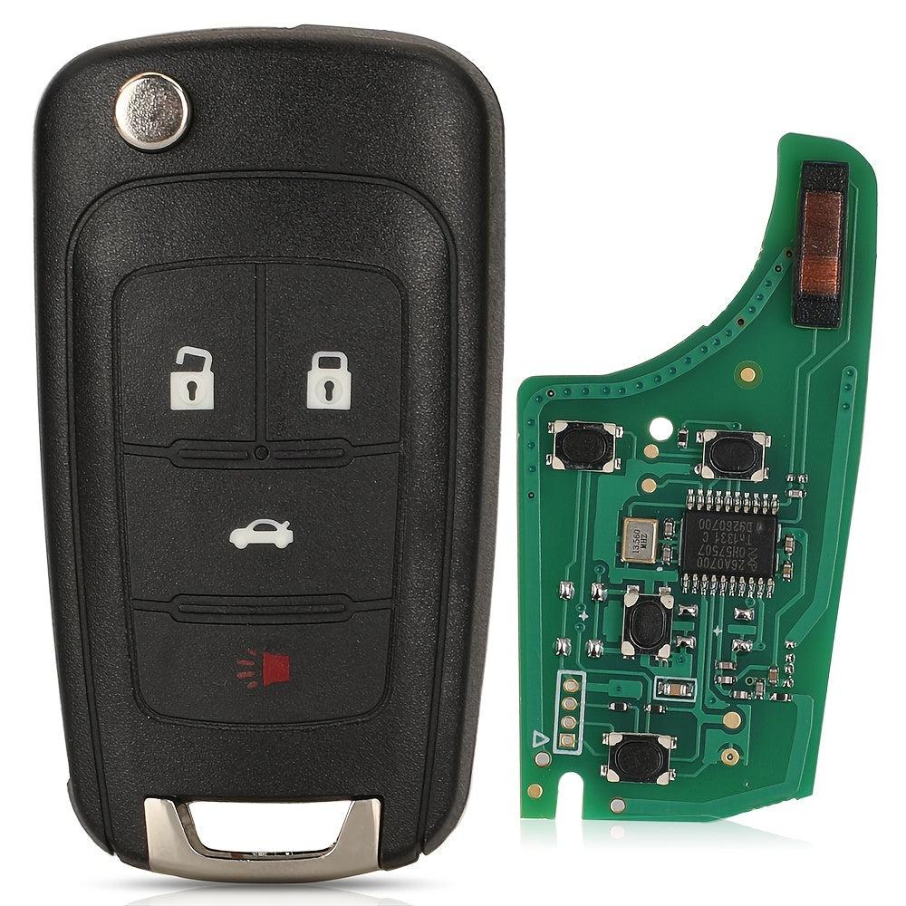 Car Remote Key 315/433MHz ID46 PCF7931E for Chevrolet Vehicles 2/3/4 Buttons