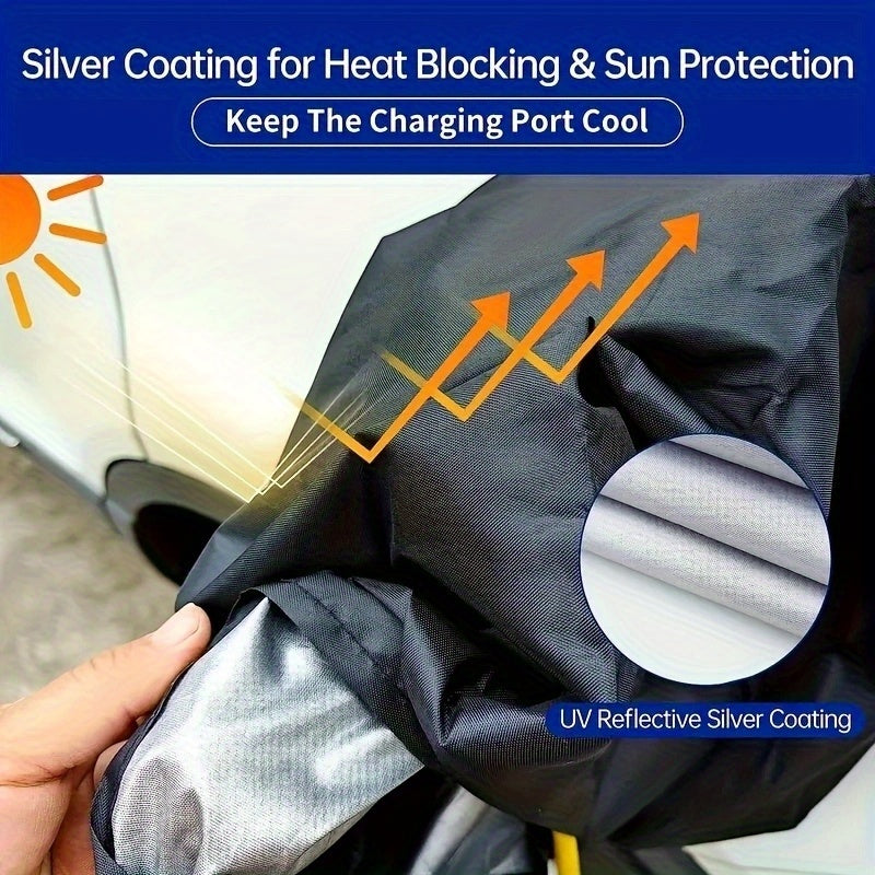 Magnetic Dust Cover for Electric Vehicle Charger Outdoor Waterproof Protector