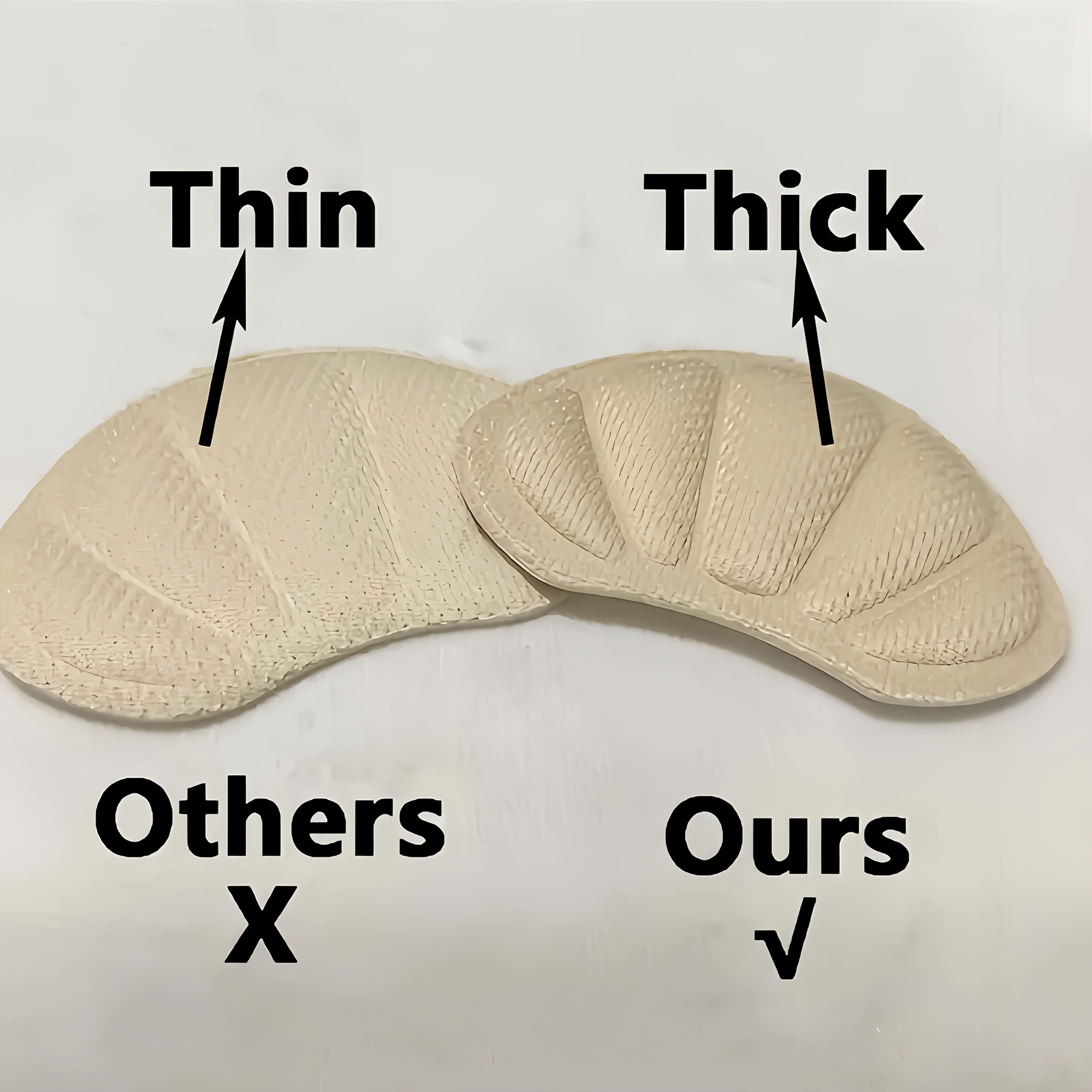 Unisex Soft Heel Pads for Shoes Reusable Protective Liners for Looseness