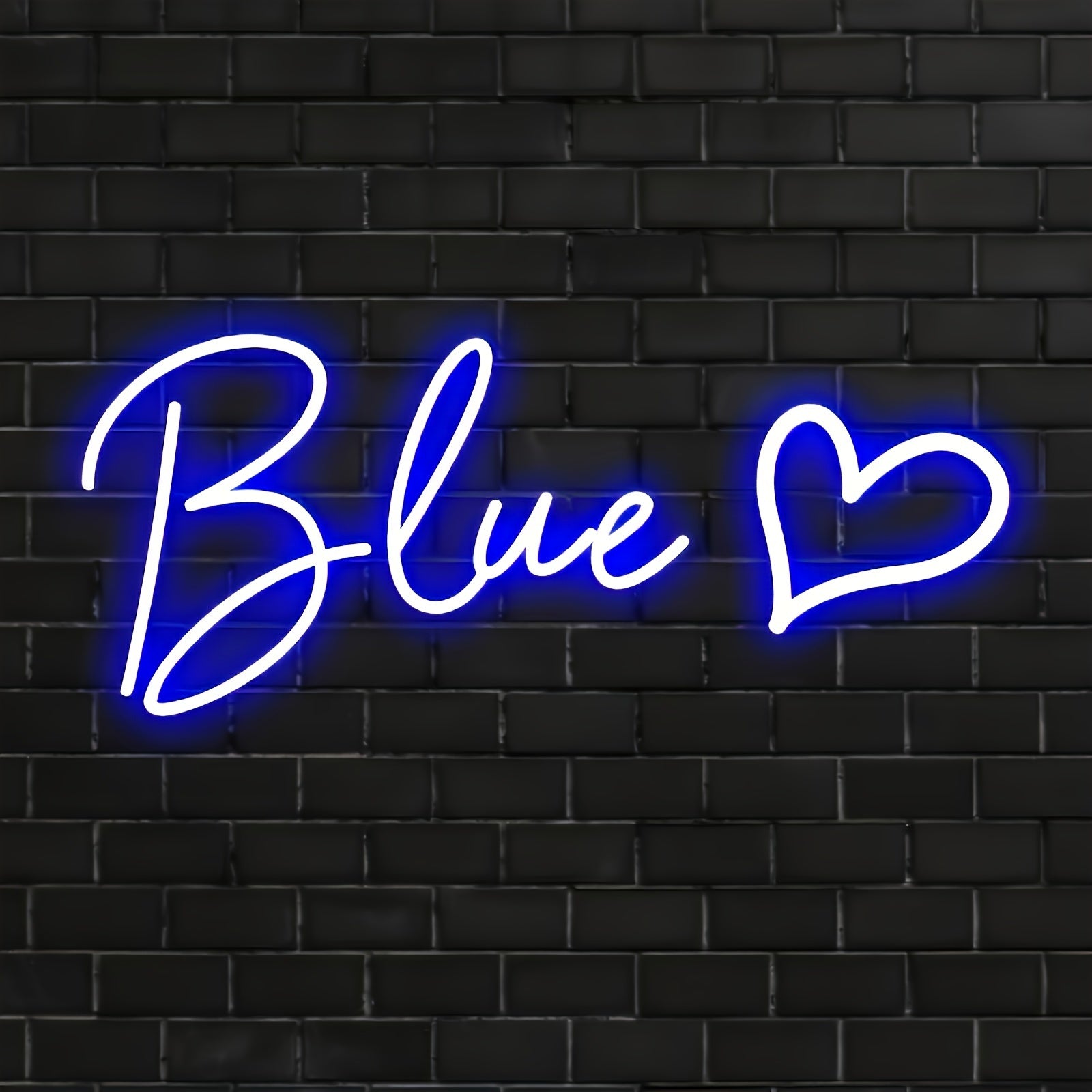 Personalized Heart Neon Sign with Customizable Letters USB Powered LED Decor for Room or Gift