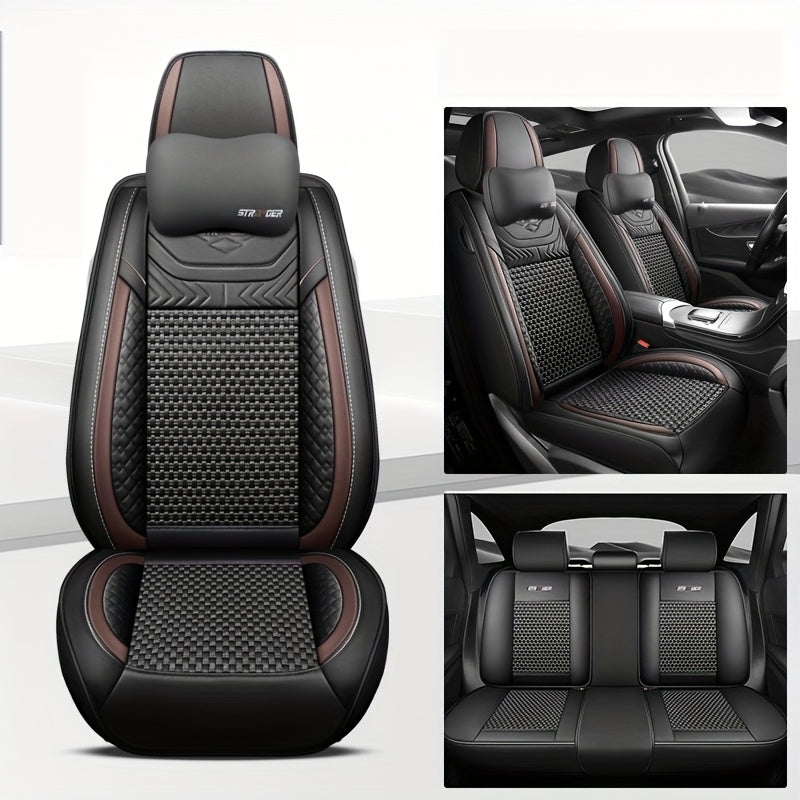 Universal Car Seat Cover Four Seasons Wear-Resistant Full Surround Seat Cushion