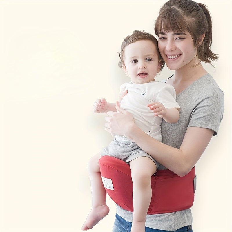 Adjustable Baby Carrier Waist Seat with Infant Hip Stool for Toddlers and Parents