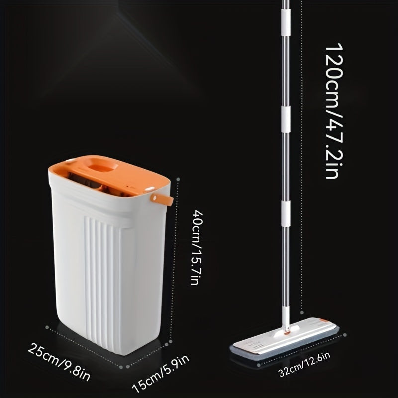 2-in-1 Scraping and Separating Bucket Set for Wood Vinyl Cement Floors