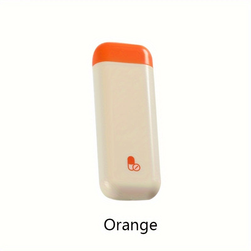 Travel Plastic Pill Organizer with 3 Compartments for Tablets and Travel Storage