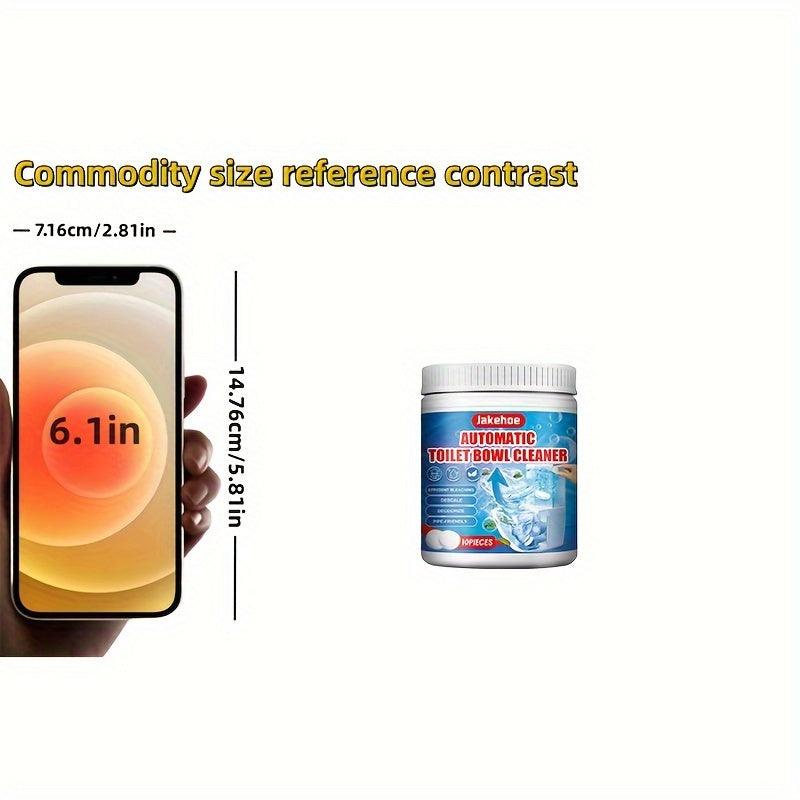 RV Toilet Cleaner Powder Pack of 10 Odor Elimination Stain Removal for RV Bathrooms