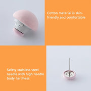 Quilt Fastener with Anti-Slip and Anti-Run Features for Securing Cover Sheets