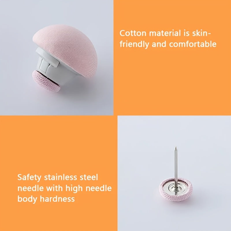 Quilt Fastener with Anti-Slip and Anti-Run Features for Securing Cover Sheets