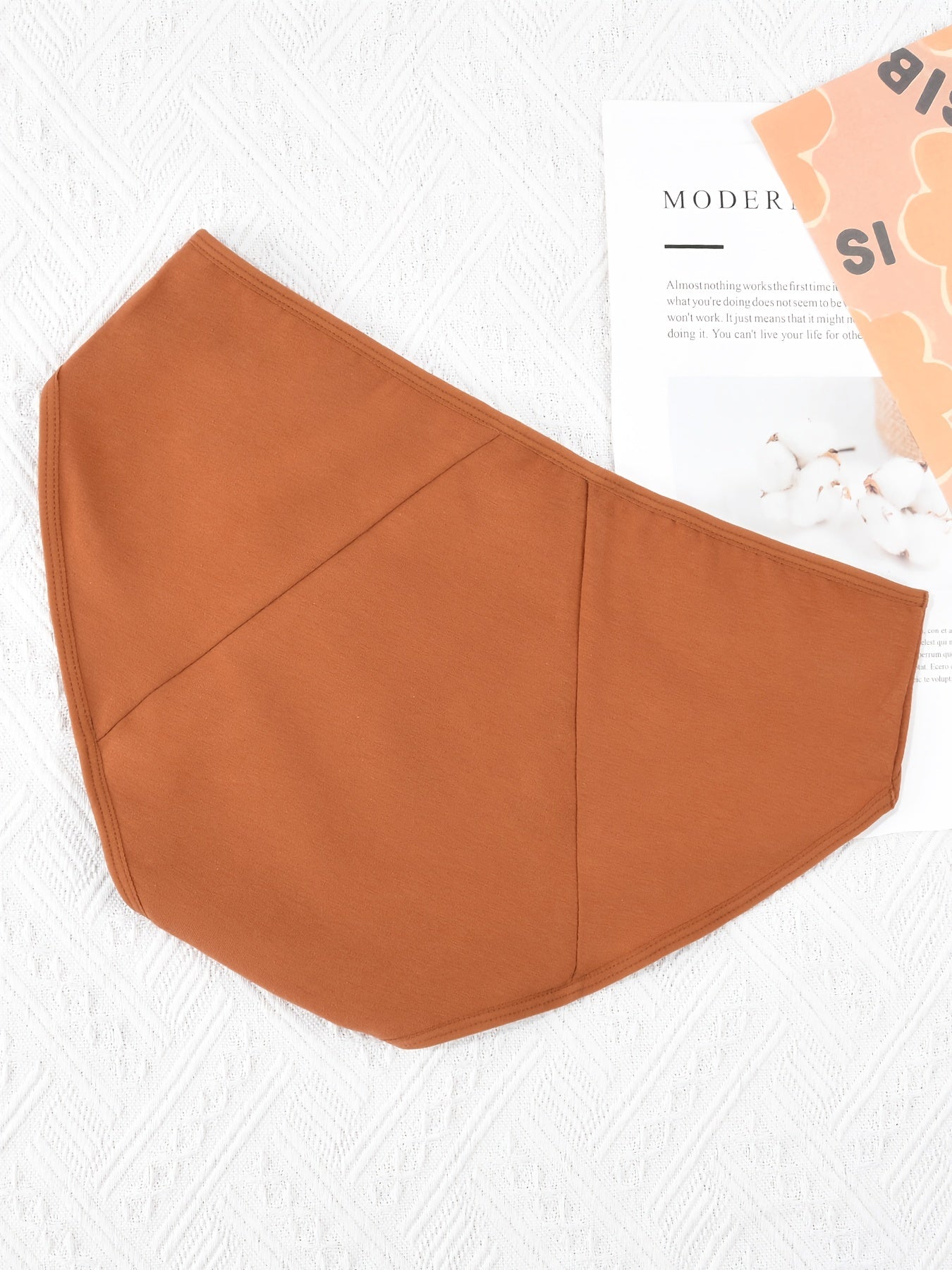 Трусики для больших размеров с высокой талией, полное покрытие, дышащие, непрозрачные, однотонные, упаковка из 3