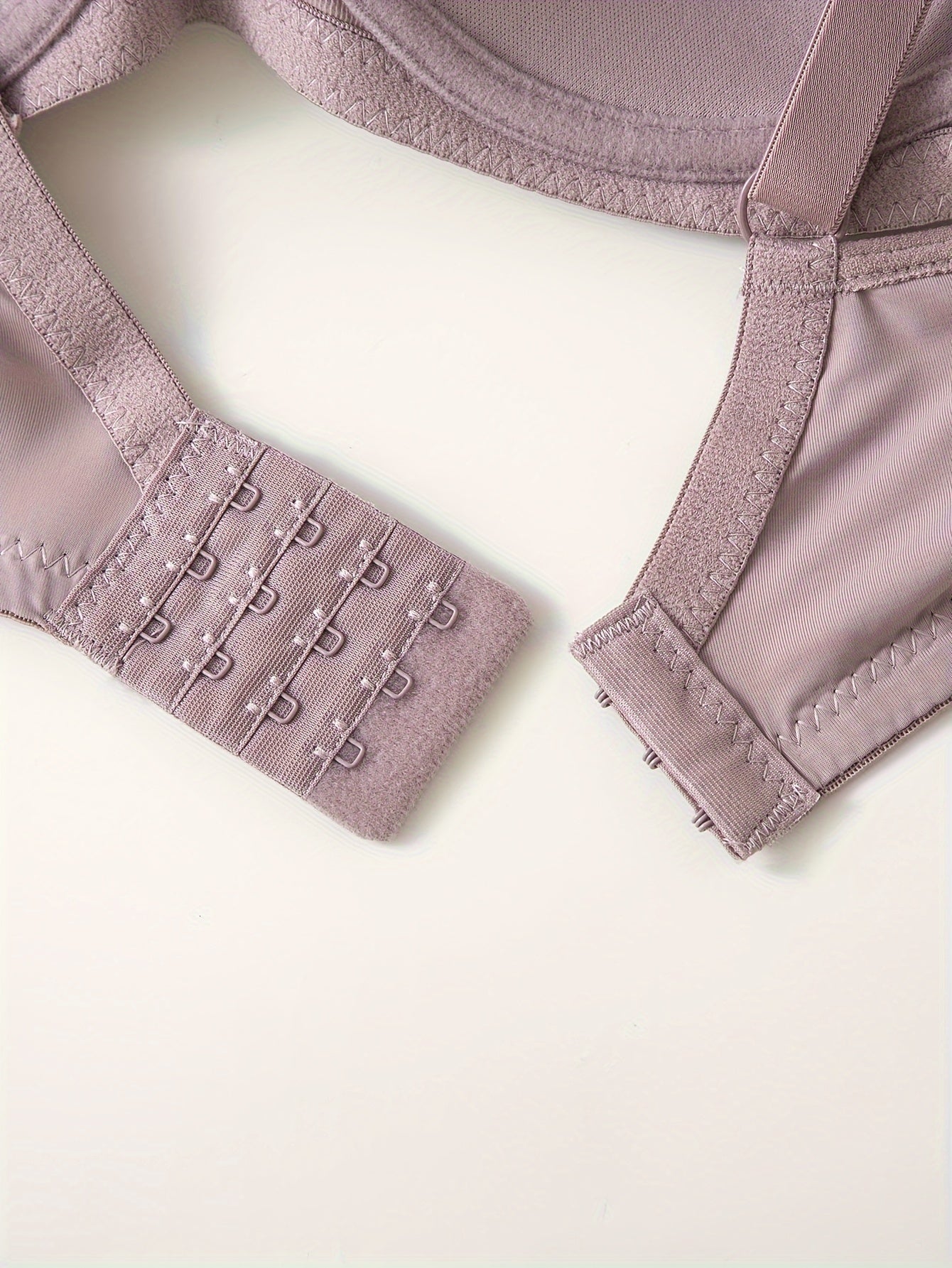 Women's Breathable Cotton Bras Set with Steel Rings for Support