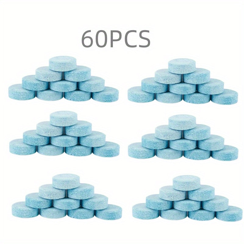 Твердые таблетки-очистители для автомобиля, кухни, окон, стекол и унитазов