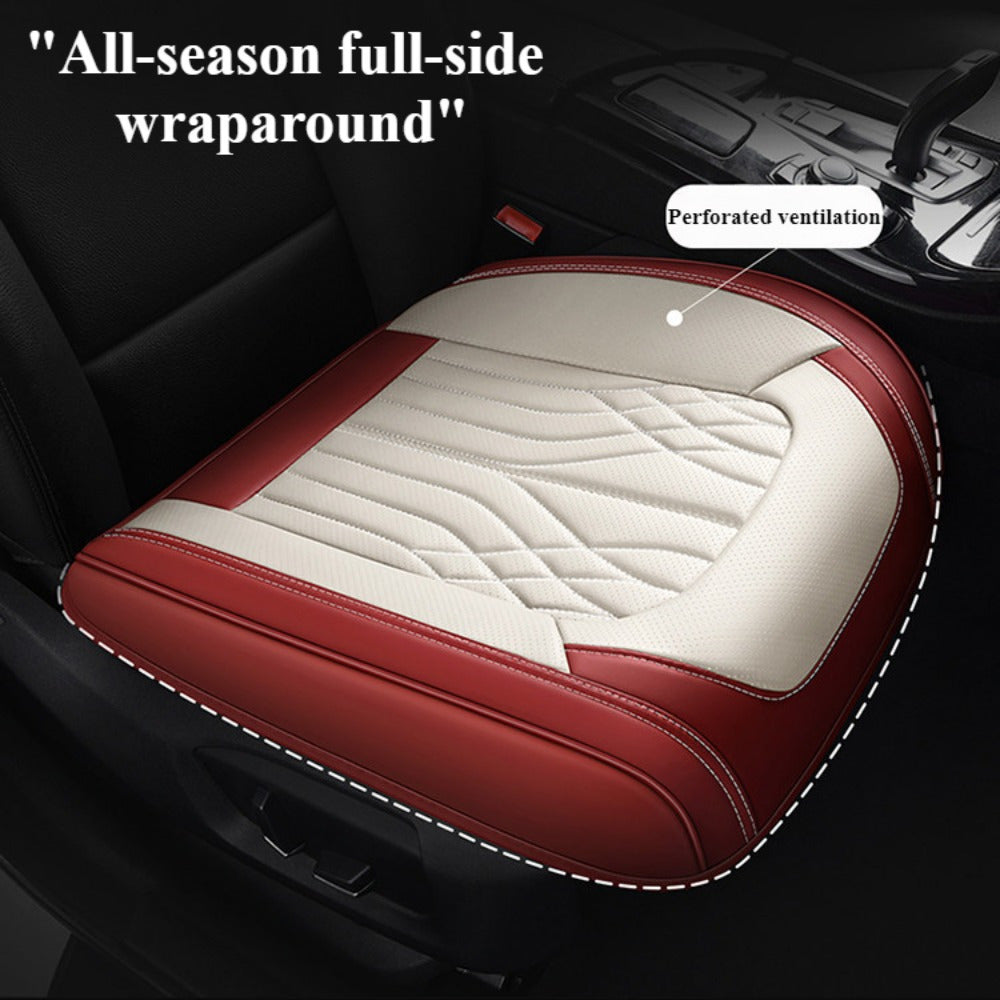 Universal Car Seat Cushion Set 1/2/3 Pcs Breathable PU Leather Non-Slip