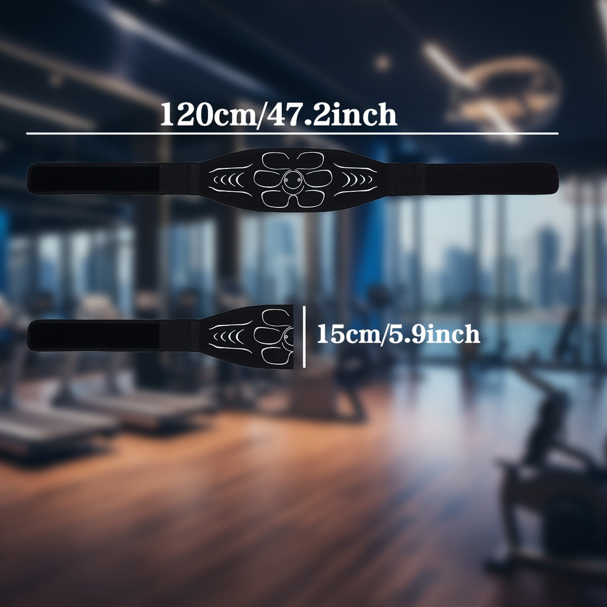 EMS Fitness Belt uch qismli to'plami uyda massaj qilish va qorin mushaklarini shakllantirish uchun, shuningdek, bayram sovgasi sifatida ham mos keladi.