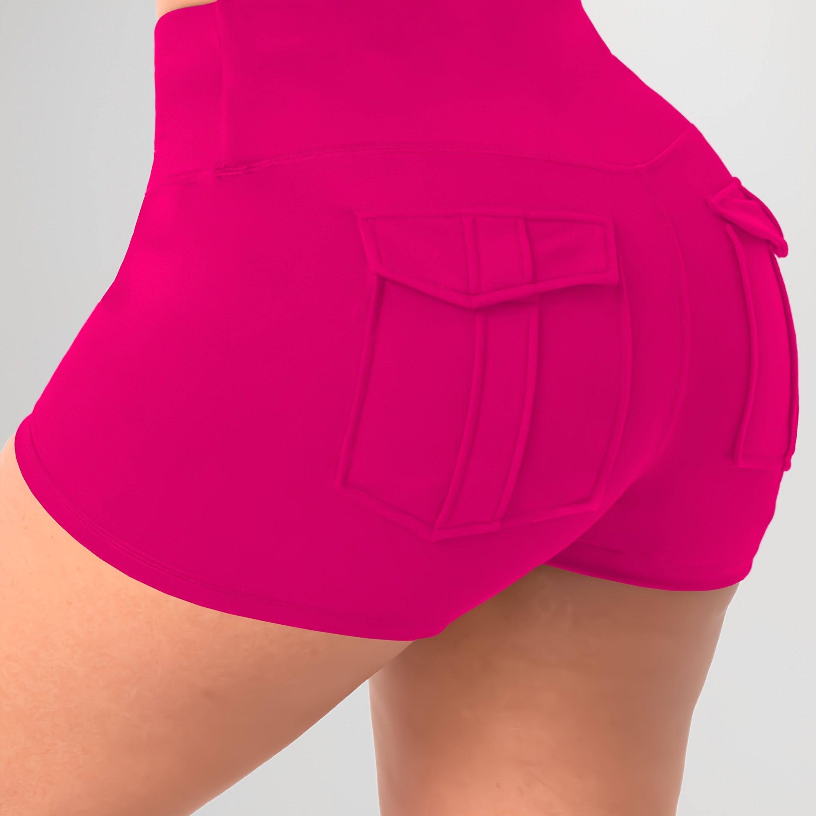 Women's Plus Size Yoga Tights with Pockets High Waist Moisture Wicking