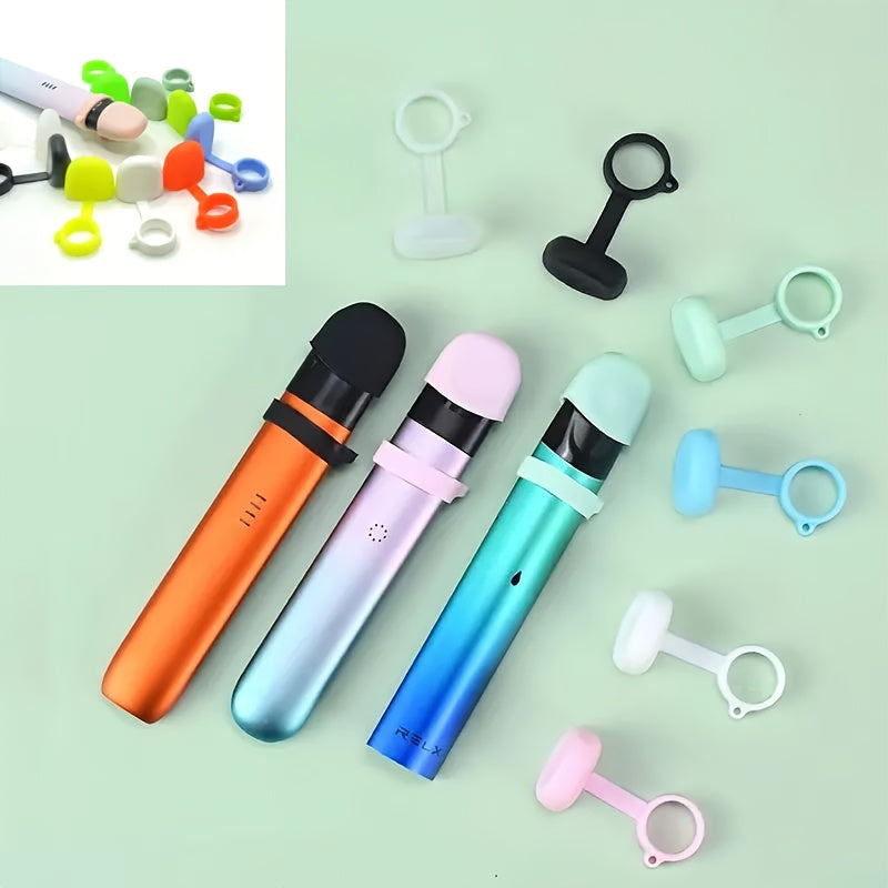 Силиконовая крышка для вейпа с отсоединяемым шнурком, универсальный аксессуар для электронных сигарет
