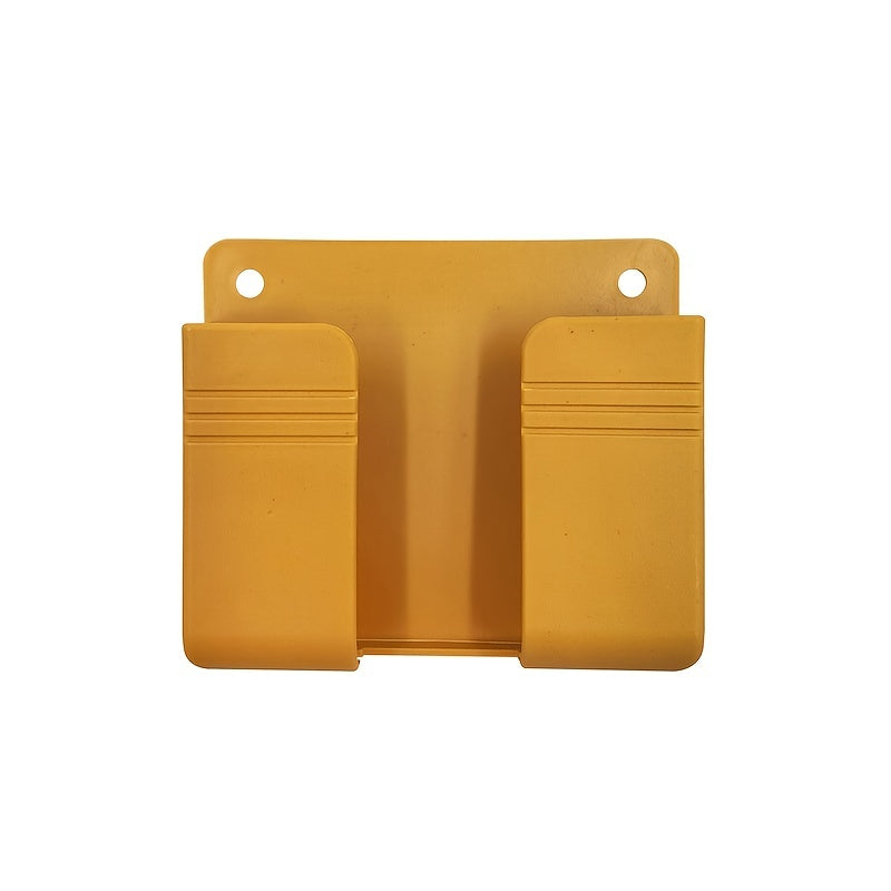 Yopishqoq orqa qismi bilan mustahkam devorga o'rnatiladigan telefon ushlagichi. Suv o'tkazmaydigan ABS material, kabel uchun joy va sirpanmaydigan pad. Uy, ofis va oshxona saqlash uchun ideal.