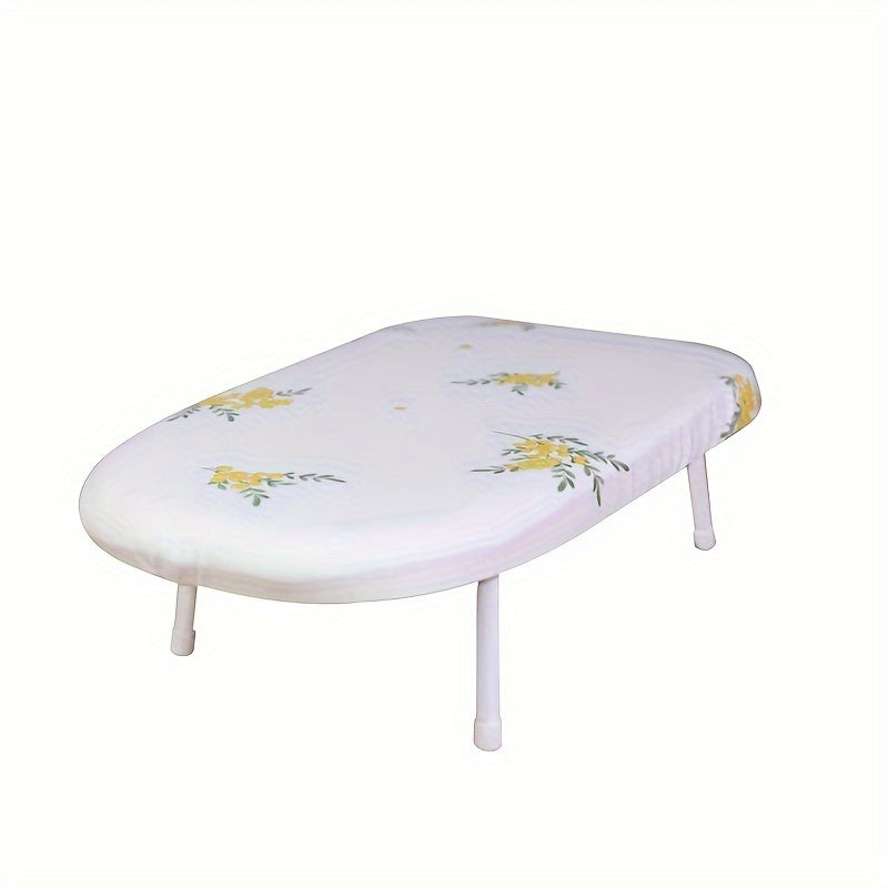 Ko'p funksiyali yig'iladigan dazmol taxtasi - Yenglar va bo'yinlar uchun - Noxud va plastik, ovqatlanish va dam olish stollari uchun ideal - 1 dona