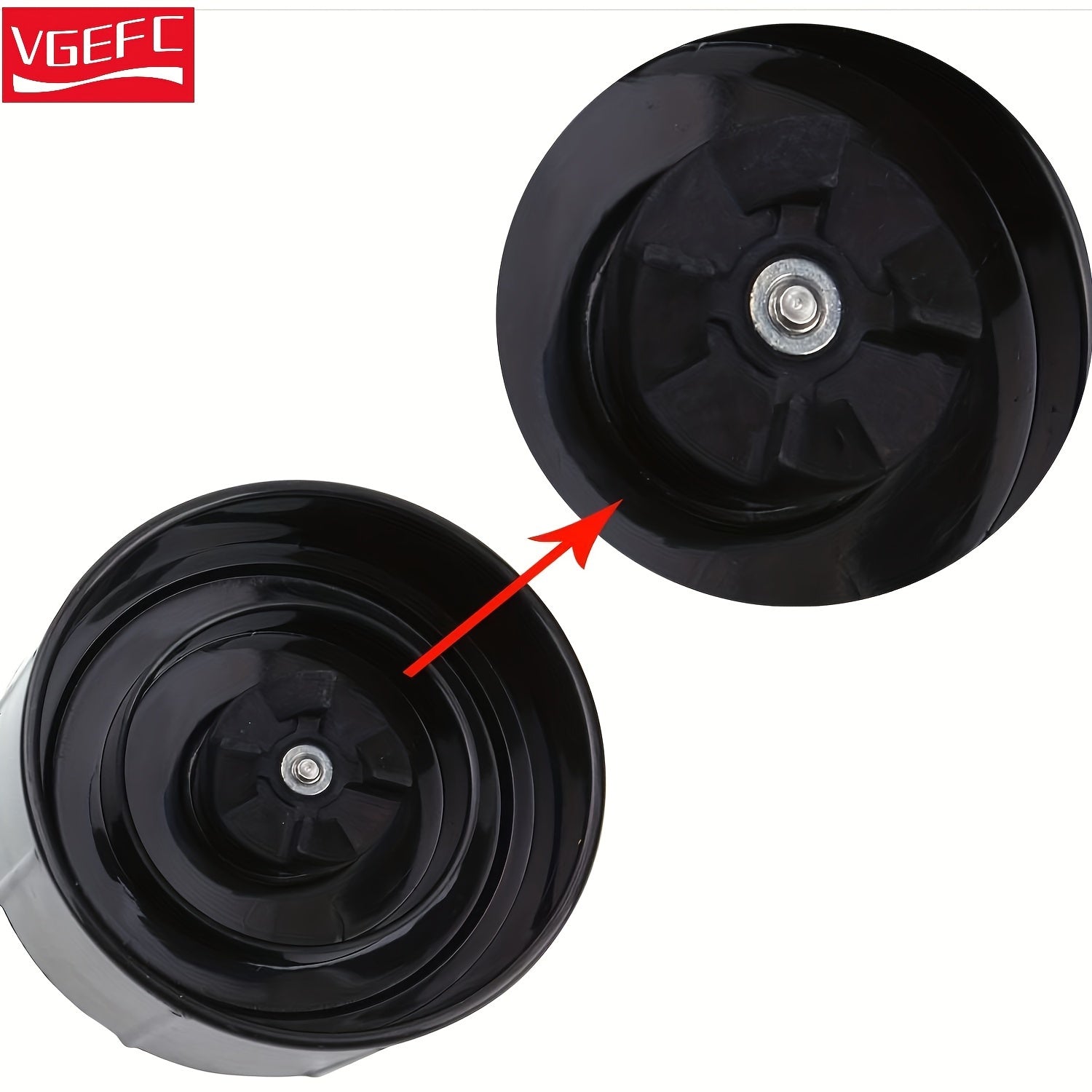 Replacement Blender Part for Magic Bullet 250W MB1001 Includes 2 Cross Blades Gaskets