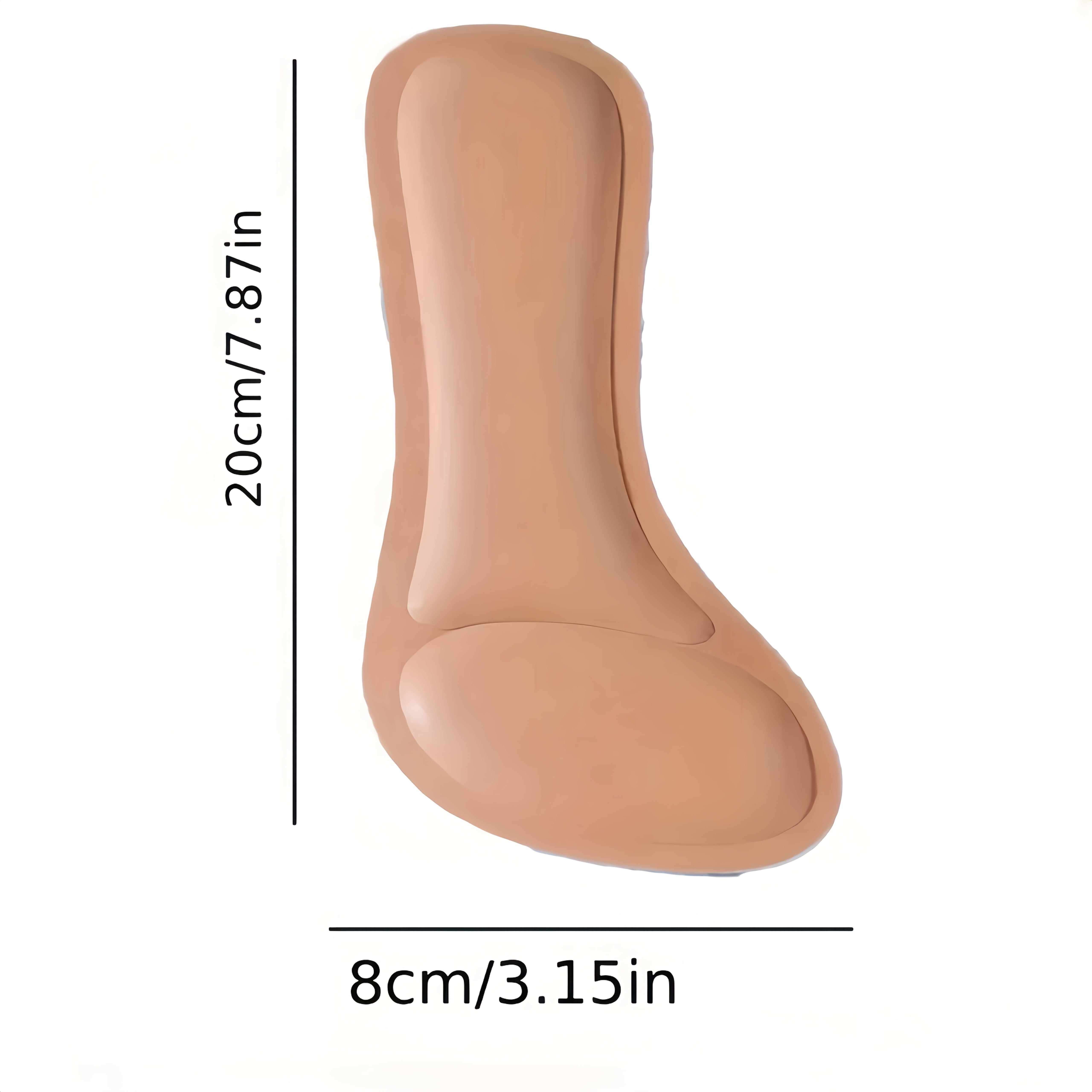 Women's Soft Anti-Slip Insole Pads for High Heel Sandals, Self-Adhesive