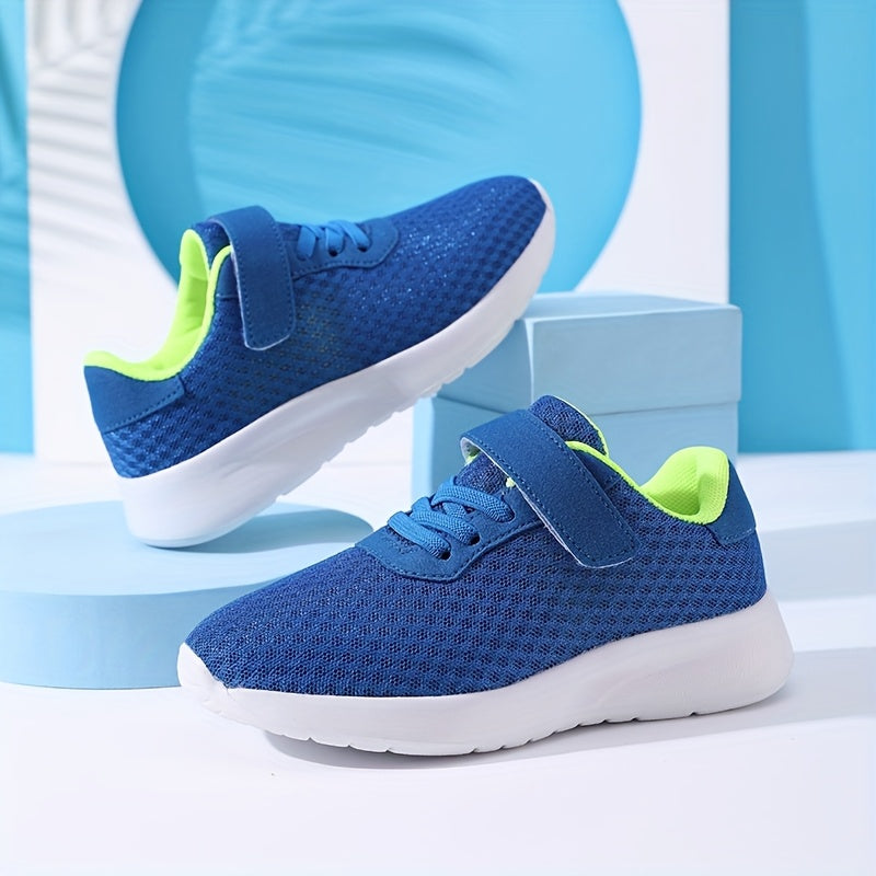 Ikki rangda, 28-40 o'lchamdagi Mesh Casual Sport Poyabzallari