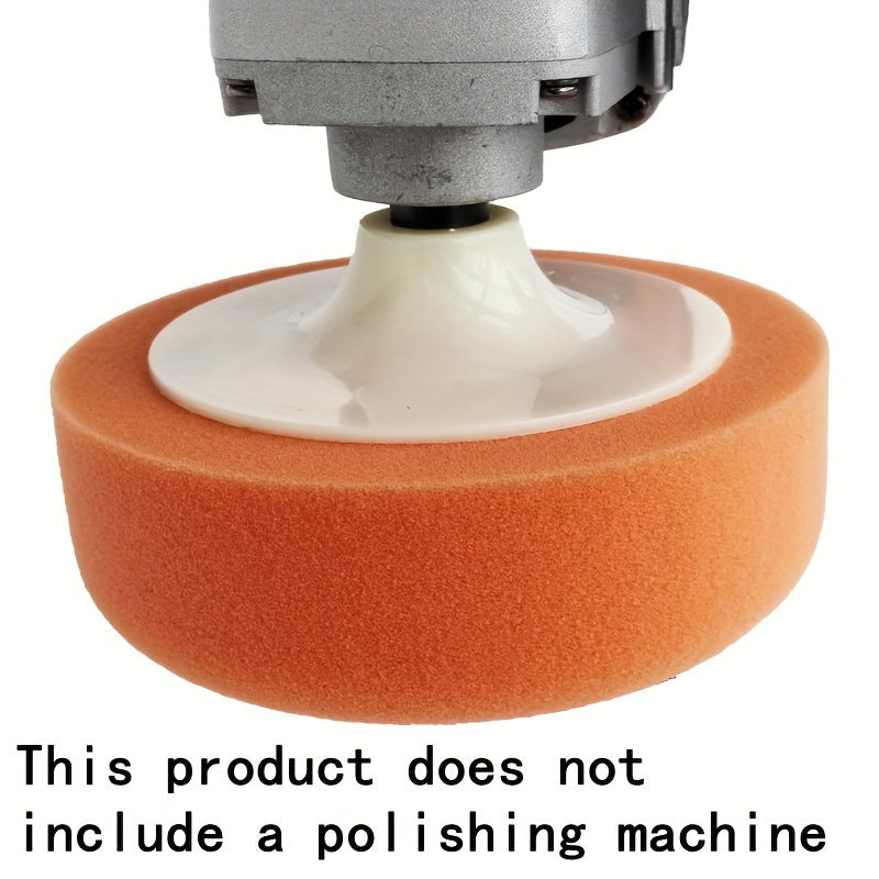 Yogʻil finish uchun 6 ta burgʻulash qoʻshimchalari va yostiqlari bilan avtomobilni silliqlash toʻplami