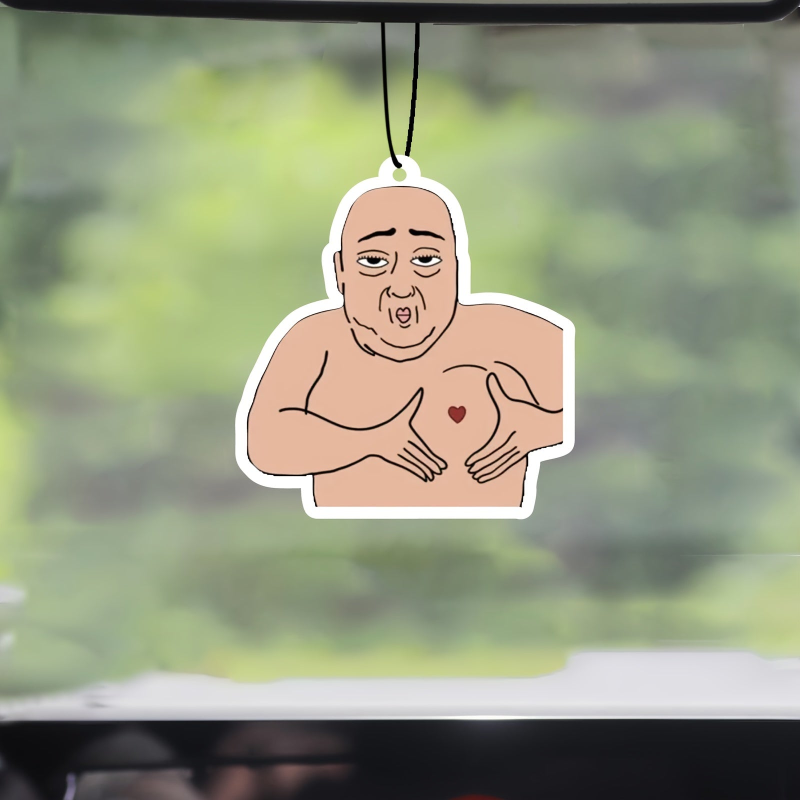 Bolalar uchun Avtomobil Havo Tozalovchi Aromaterapiya Planshet Ichki Dekor Pendenti