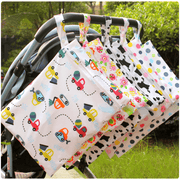 Waterproof Nylon Diaper Bag Organizer for Strollers with Large Capacity